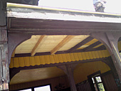 Oprava střechy - Nádraží Chotyně